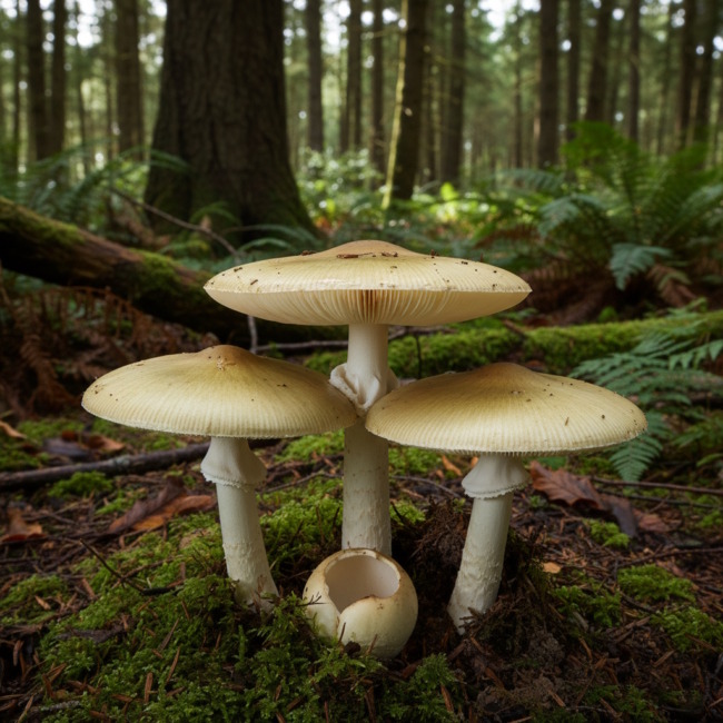 Death cap (Amanita phalloides)