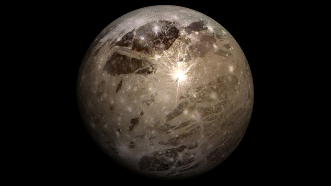 Ganymede a planet and the moon