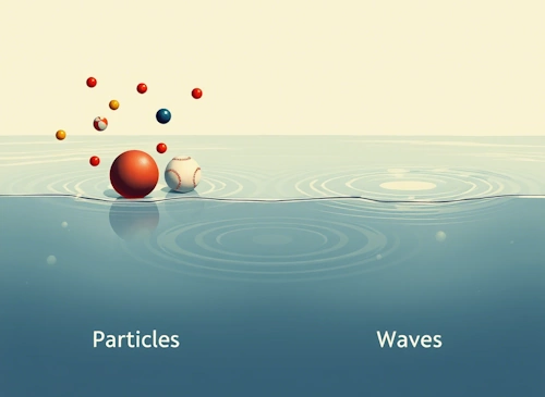 Particles and waves in quantum physics
