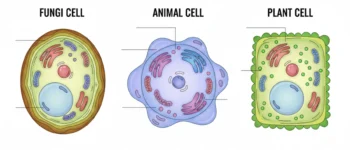 Animal, fungi and plant cells
