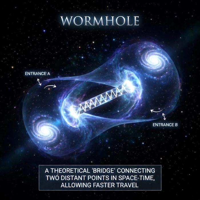 The concept of a wormhole in physics
