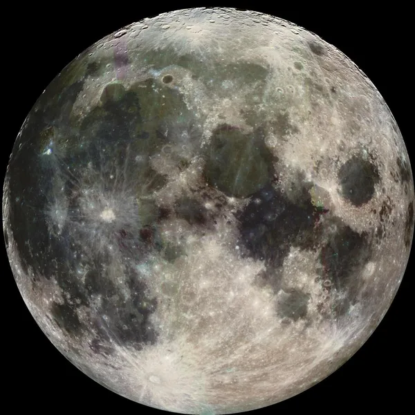 The Moon as seen in connection with Earth
