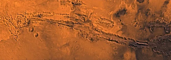 Valles Marineris canyon system on Mars