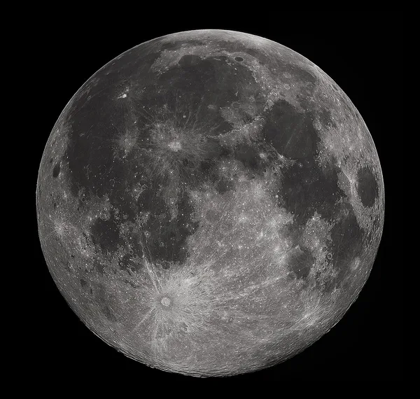 Full moon illustrating gravity