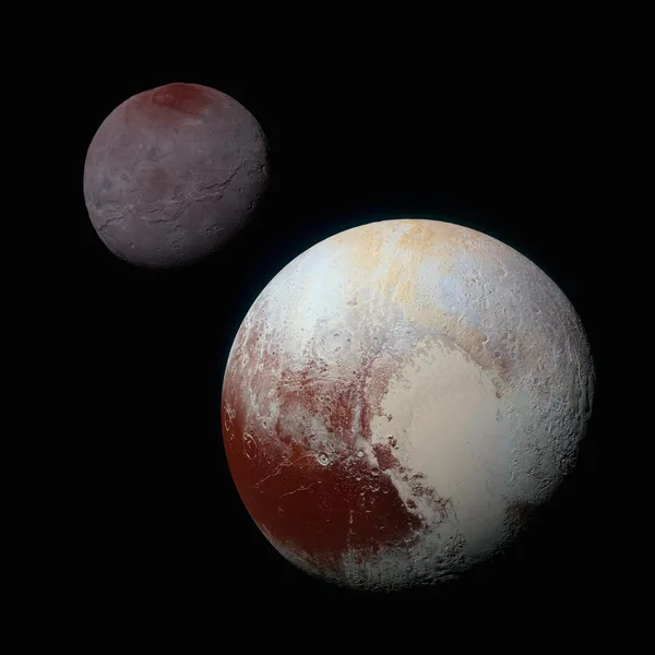 True-color view of Pluto from New Horizons