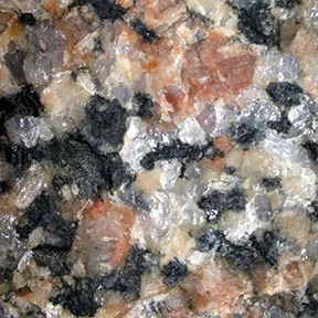 Close-up of rock or granite for geology quiz