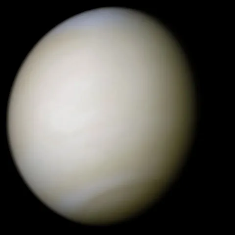 Real-color image of Venus cloud cover